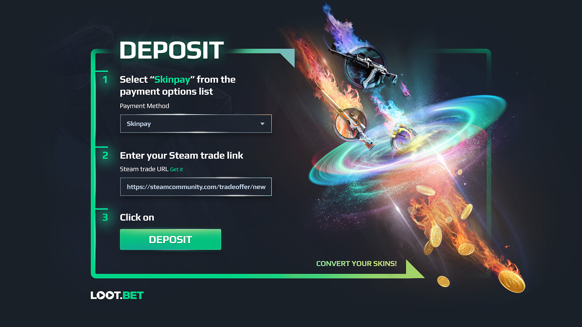 Get trade link steam фото 2